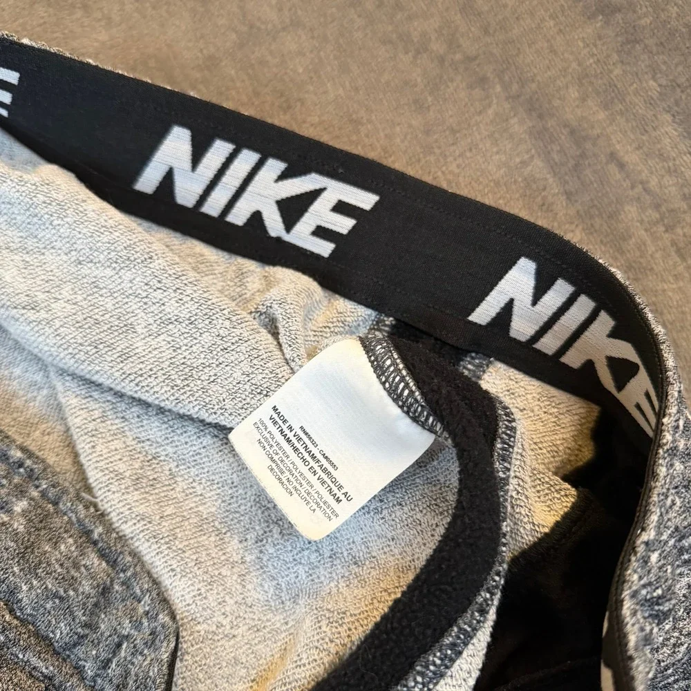 Nike Dri Fit Jogger Sweatpants Mens XXL 2XL Gray Space Dye‎ Pockets Activewear